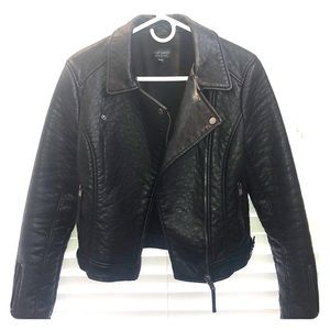 Black TOPSHOP Moto Jacket